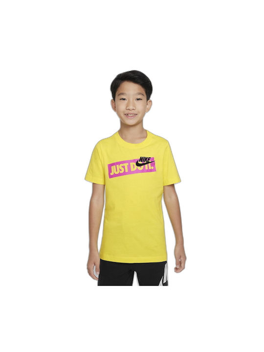 Nike Детска тениска Жълт