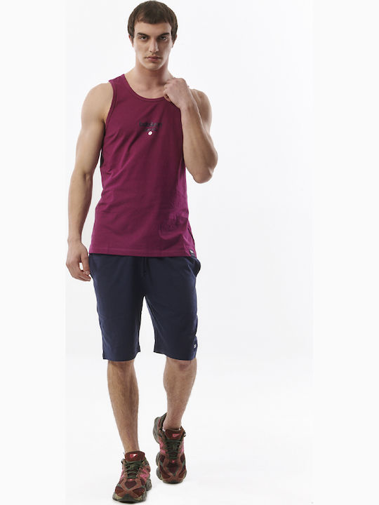 033315 Men's Athletic Shorts Navy Blue