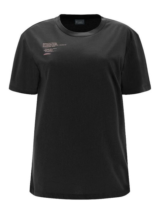 Freddy Femeie Sport Tricou Negru