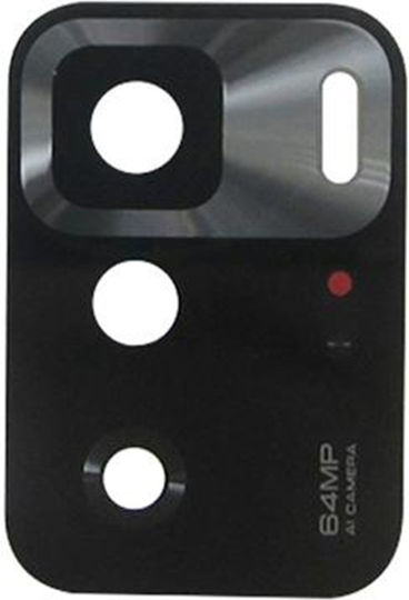 Camera Lens Glass Black for Poco X3 GT