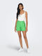 Only Women's Jean High-waisted Shorts Summer Green
