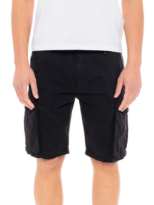 Biston B Herrenshorts Cargo Schwarz