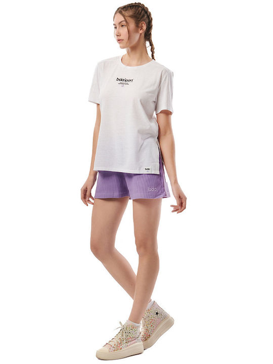 Body Action Women's Sporty Shorts Lilac