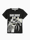 Kinder-T-Shirt Schwarz