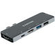 Canyon Docking Station with Dual USB-C HDMI 4K PD and Support for 2 Monitors Gray (CNS-TDS05B)