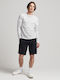 Ovin Men's Athletic Shorts Black