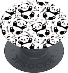 PopSockets Popgrip Basic Panda Boom Telefon Alb...