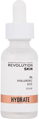 Revolution Beauty Hydrate 2% Hyaluronic Acid Ενυδατικό Serum Προσώπου με Υαλουρονικό Οξύ 30ml