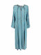 Φορεμα Dvf Scott Dress DVFDL1R027FGMGT february geo med goddess turq