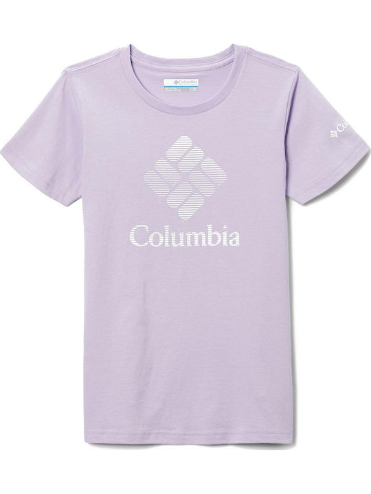 Kids' T-shirt Lilac MISSION LAKE