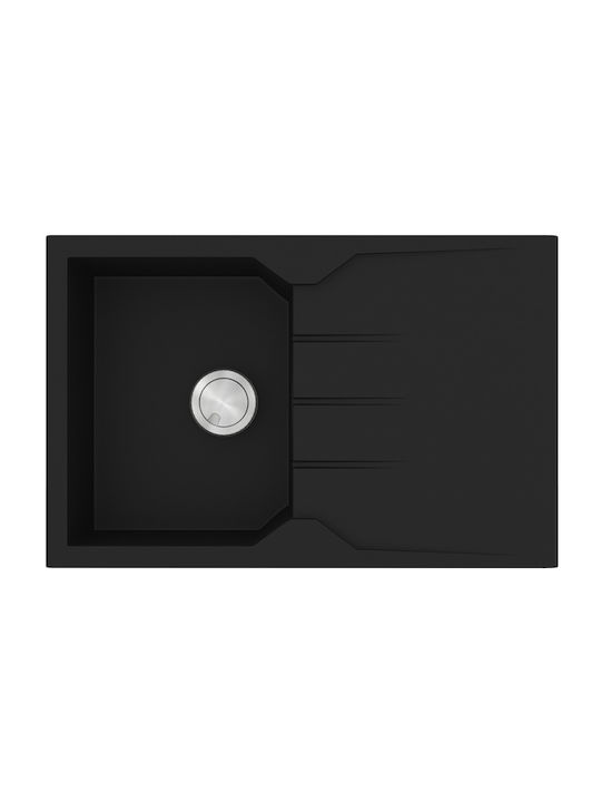 Sanitec Ultra Granite Ένθετος Νεροχύτης από Συν...