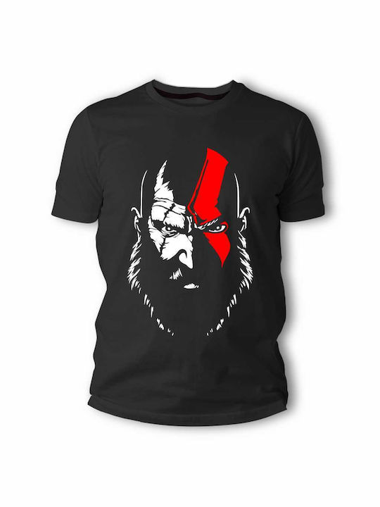 God Of War Tricou tricou tricou de culoare neagră