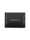 Tommy Hilfiger Men's Leather Card Wallet Black