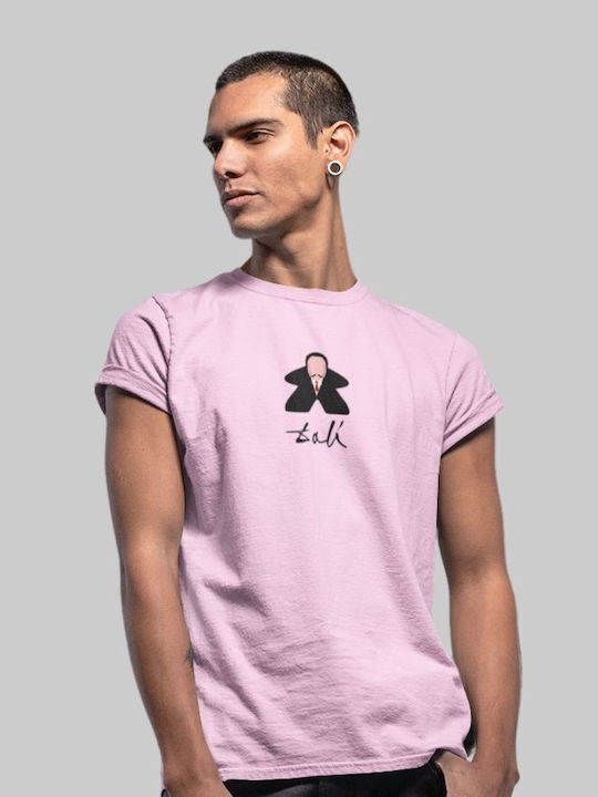 Tricou Dali Meeple - PALE PINK