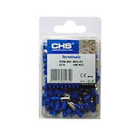 BUTTON BUTTON BUTTON BUTTON MALE BLUE 100pcs / BLS CH..