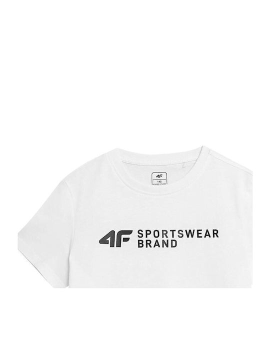 4F Kids' T-shirt White