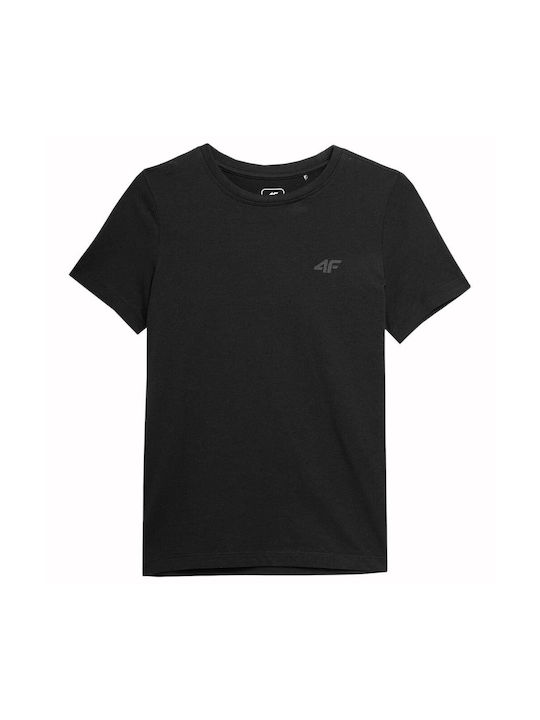 4F Kids' T-shirt Black