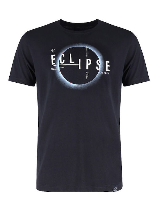 Volcano T‑ECLIPSE Classic Short Sleeve T-shirt - Navy
