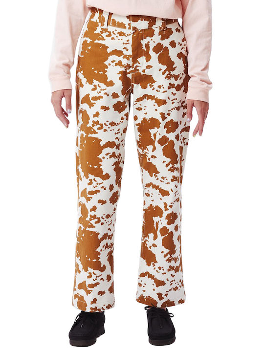 STRAGGLER PRINTED PANT 242020086-COW