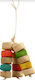 Bird Kabob Chiquito Zubehör für Papageienkäfige aus Hölzernes 12x3cm