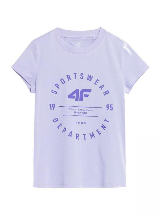 Παιδικό T-shirt Μωβ