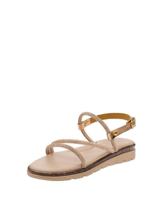 Kids Sandals Formentini 73052305 Bronze Bronze Bronze