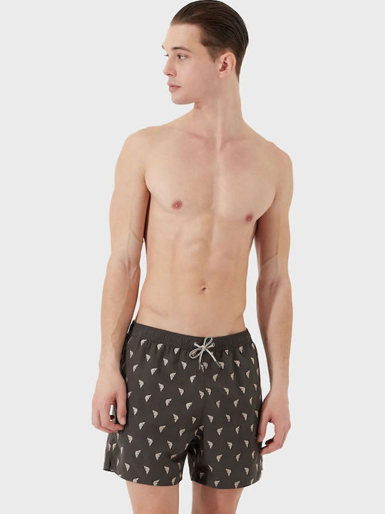 Mid Eagle Men's Swimwear Shorts Dark Land