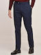 Formal cotton cuffed trousers modern fit Kaiserhoff Blue, 100% Cotton, Solid Color, All Day, Casual, Business