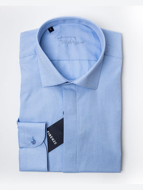 Shirtshirt light blue Slim Fit FIRENZE