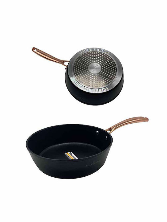 Homestyle Pan made of Aluminum with Non-Stick Coating 24cm
