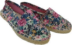 MERIDIAN 2916511 Blue espadrille (leather bottom)