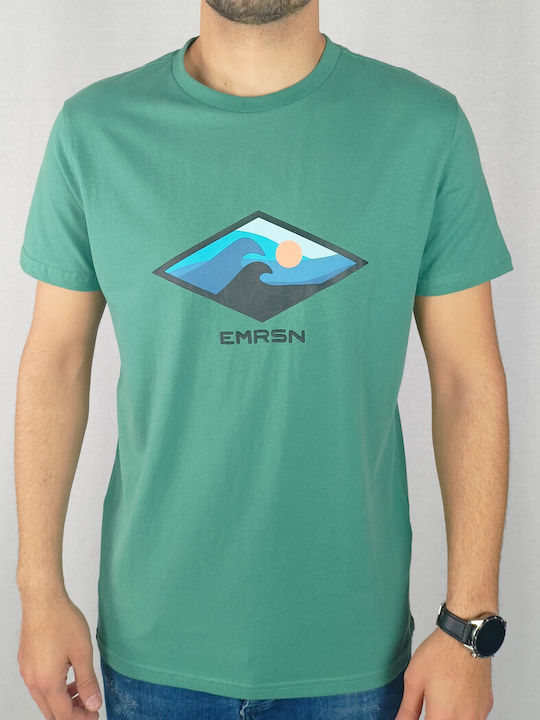 Emerson T-shirt Bărbătesc cu Mânecă Scurtă Verde
