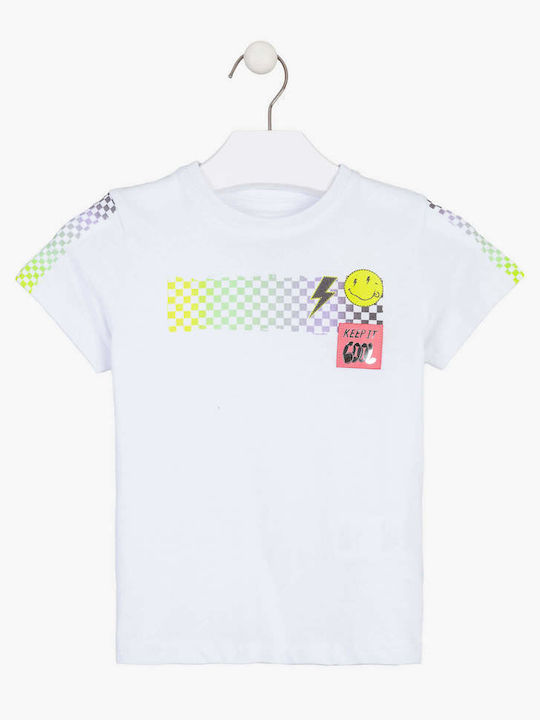 Kinderoberteile T-Shirt Weiß