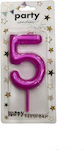 BIRTHDAY WAX GIGGLE WAX 9cm NO5