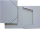 Kunststoff-Gummibox 25x33x3cm Grau FR-840GREY