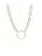 Women's Steel Necklace in Silver Color