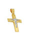 Gold Cross ST26756F 14 Carat gold cross