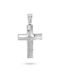 VITOPOULOS Cross White Gold K14