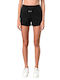 Vamp Summer Cotton Women's Pyjama Shorts Black
