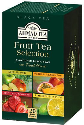 Ahmad Tea Μαύρο Τσάι Fruit Tea Selection 20 Φακελάκια
