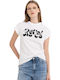 Damen T-Shirt Weiß