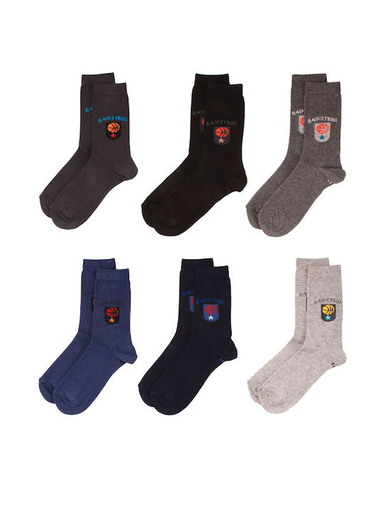 Kids Basketball Design socks 6 pcs 5503663A