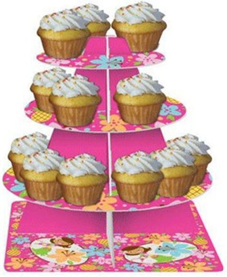 Creative Converting Pink Luau Fun Βάση Σερβιρίσματος για Party