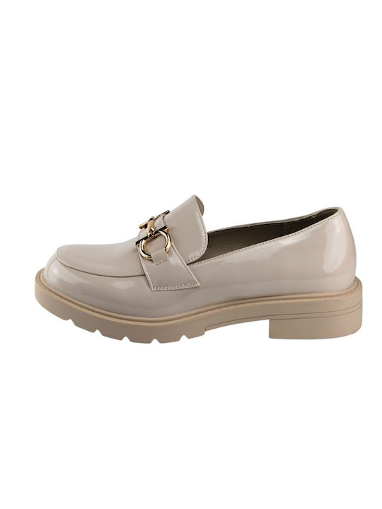 Chunky loafers with decorative buckle