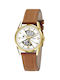 LIP Himalaya Automatic Brown Leather Strap