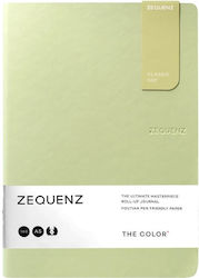 Zequenz A5 Olive Dotted Notebook