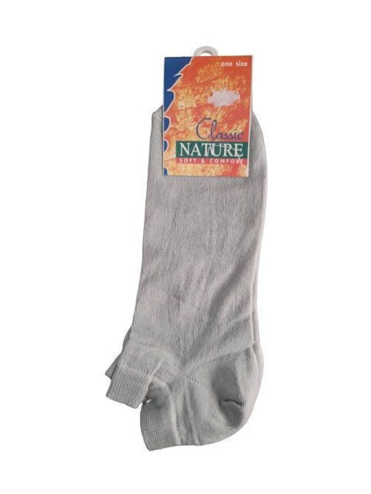 Socks No One Size Gray Solid Color