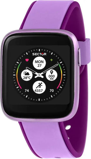 Sector S-04 Aluminiu 40mm Smartwatch (Violet) | Skroutz Romania