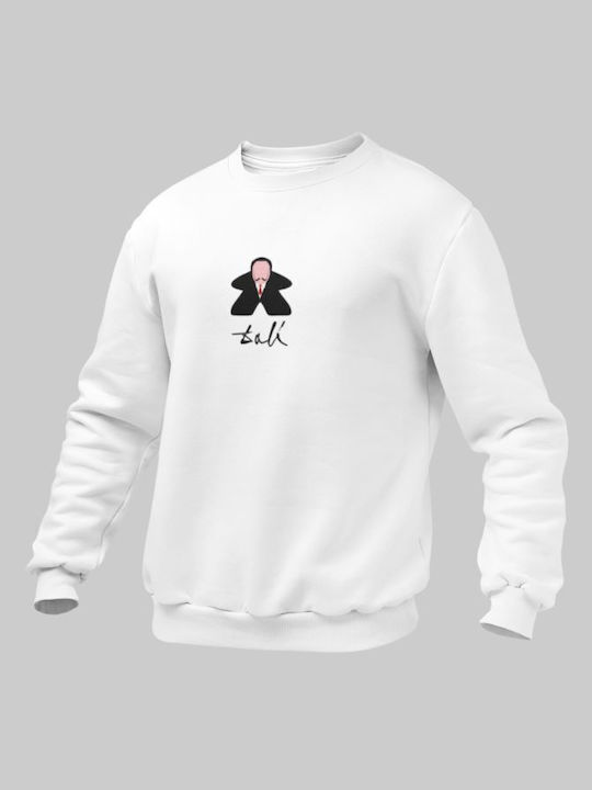 Dali Meeple Kinder Sweatshirt - WEISS