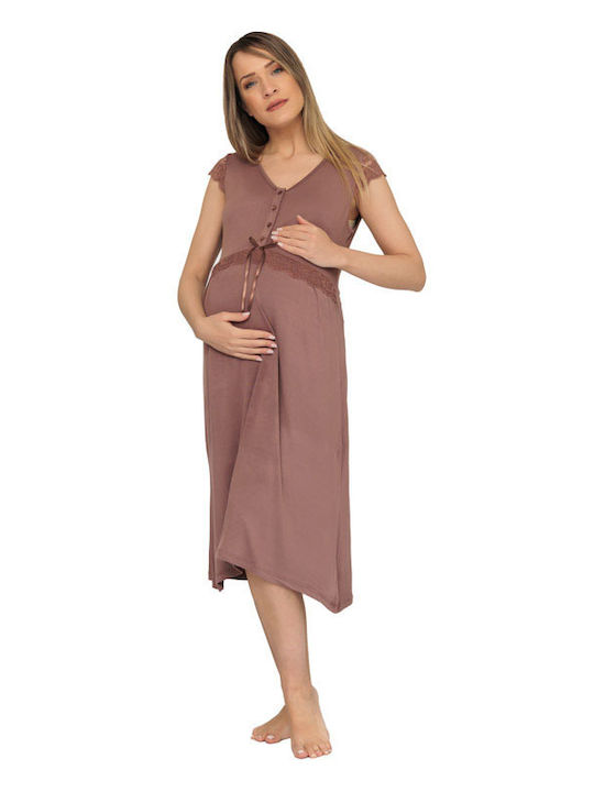 Nachtwäsche für Schwangerschaft und Stillzeit (28056)